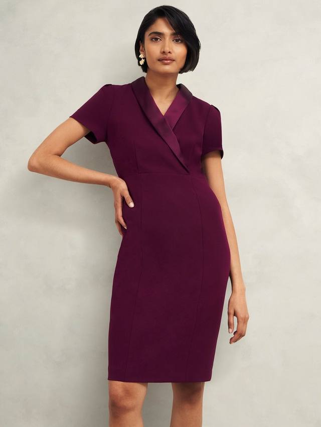 

Платье-сорочка амиры Hobbs, цвет Warm Plum
