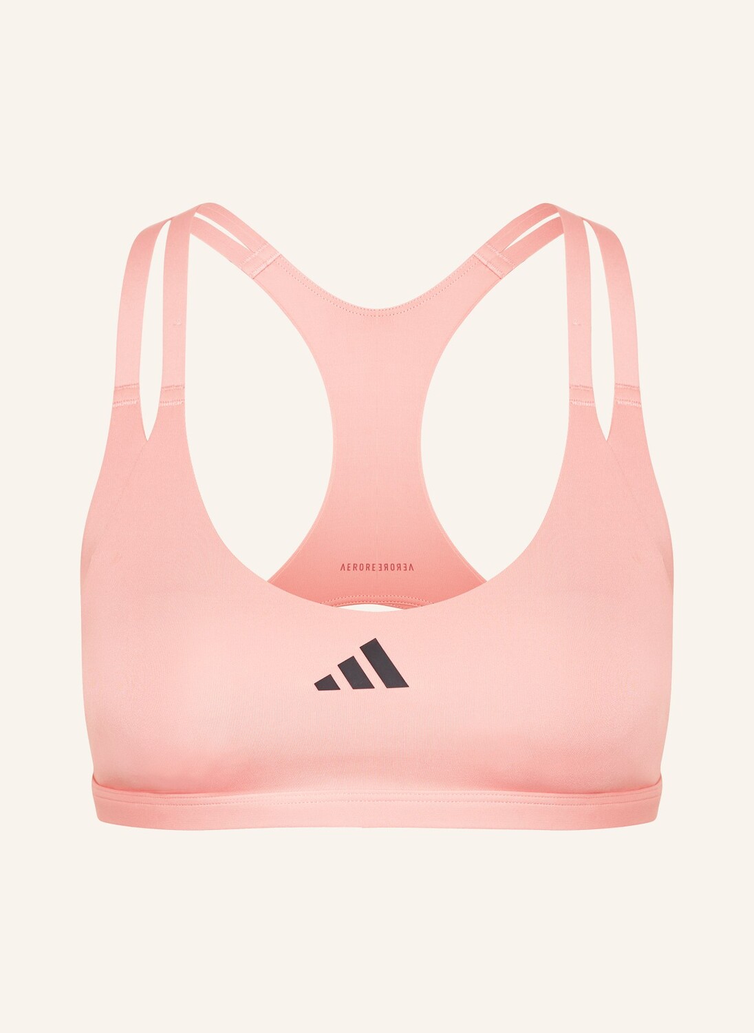 

Спортивный бюстгальтер Aeroimpact Luxe Adidas, розовый