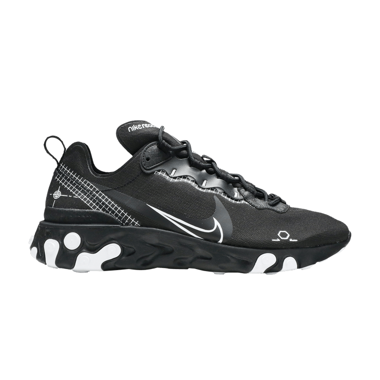 

Кроссовки Nike React Element 55 'Reverse Schematic - Black', черный