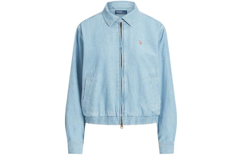 Ветровка из шамбре 'Blue' Polo Ralph Lauren — фото 2
