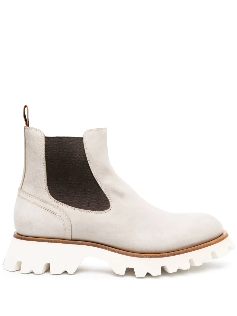 

Массивные ботинки челси Santoni, нейтральный