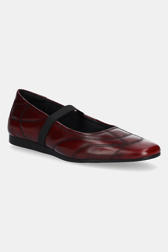 Кожаные балетки Hillary Vagabond Shoemakers, бордовый