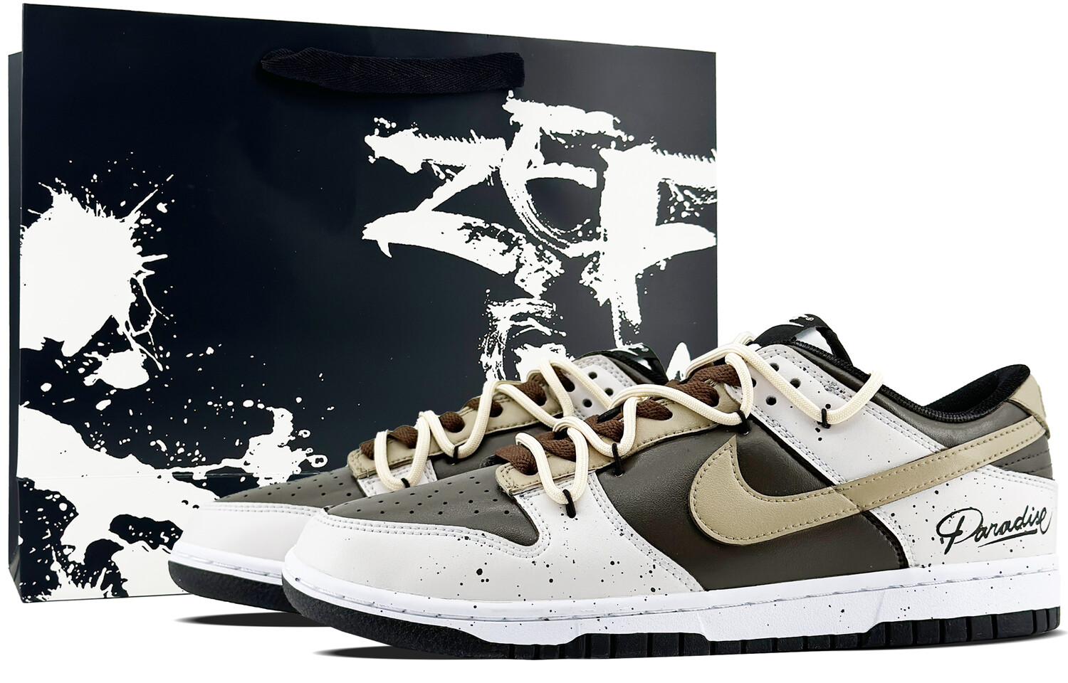 

Кроссовки для скейтбординга Dunk унисекс с низким верхом белого цвета Nike, цвет Mocha, Белый, Кроссовки для скейтбординга Dunk унисекс с низким верхом белого цвета Nike, цвет Mocha