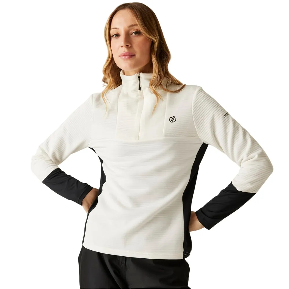 

Толстовка Dare2B Iced Core Stretch half zip, белый