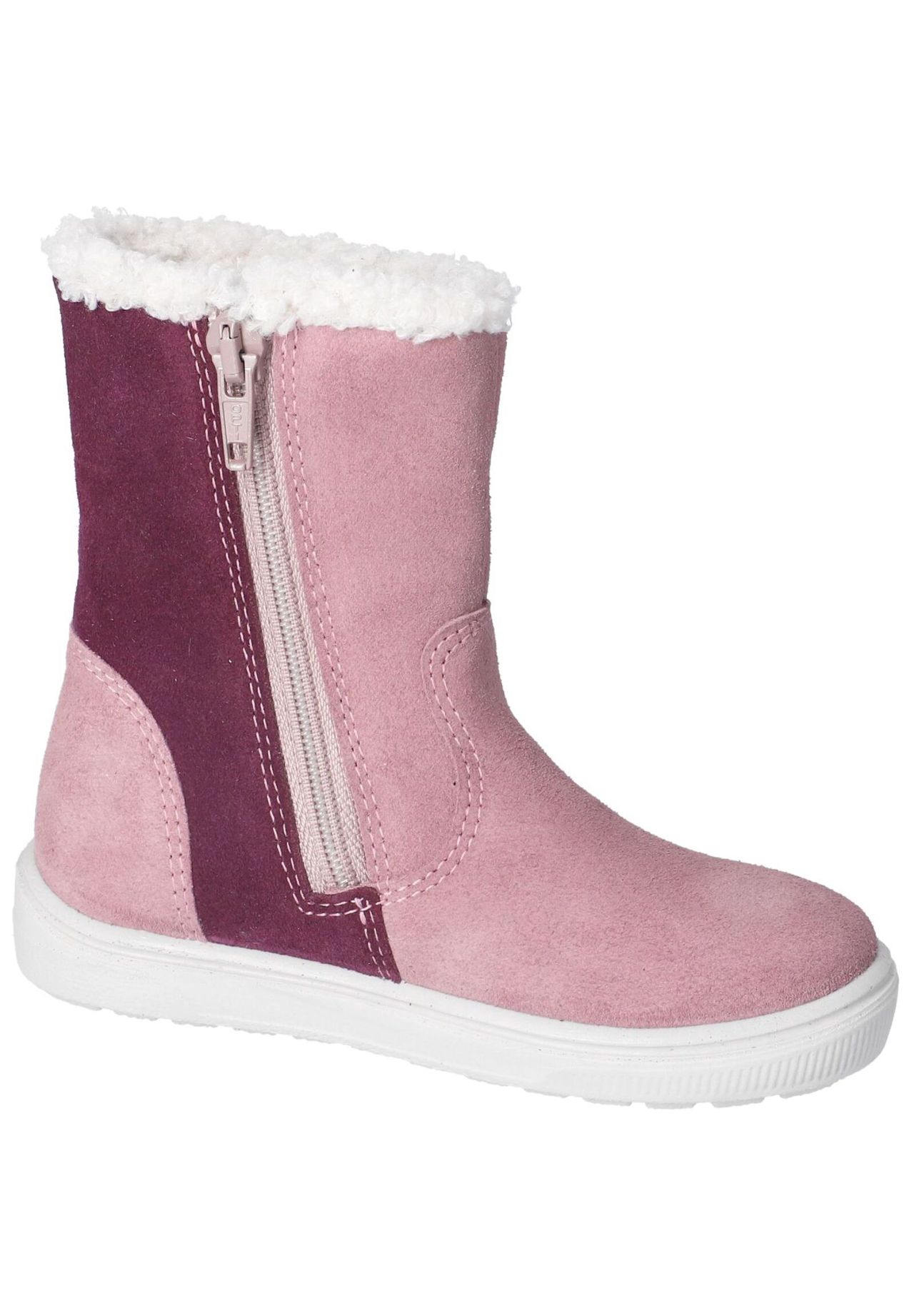 Кожаные сапоги RICOSTA, розовый — фото 4
