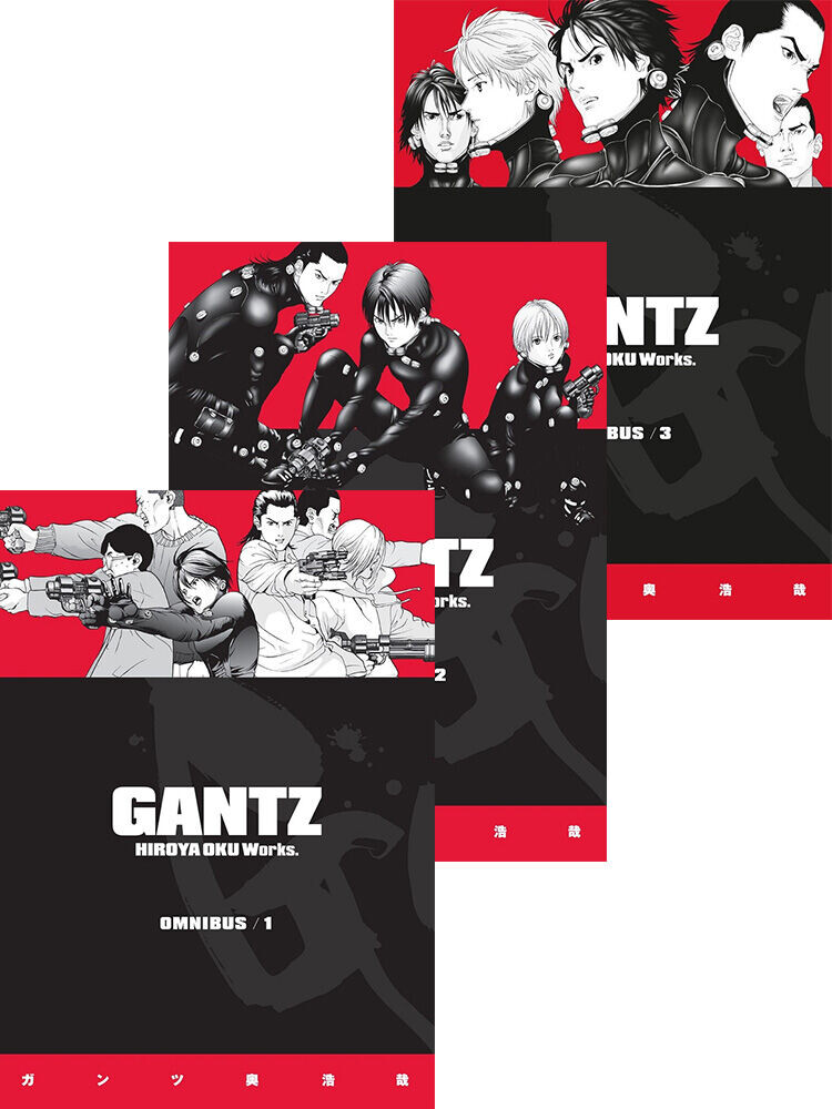 

Манга Gantz Manga Omnibus (1-3) Bundle