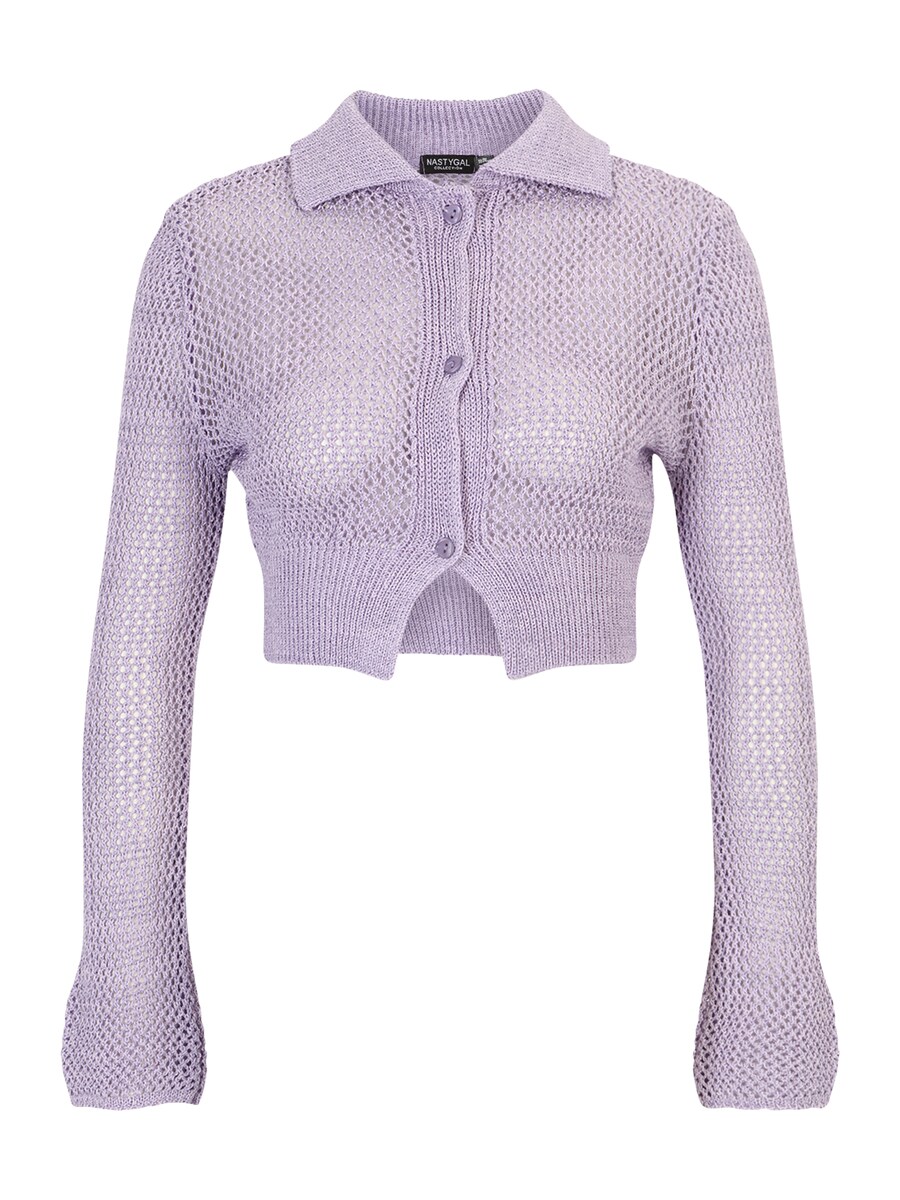 

Вязаный кардиган Nasty Gal, цвет Light purple