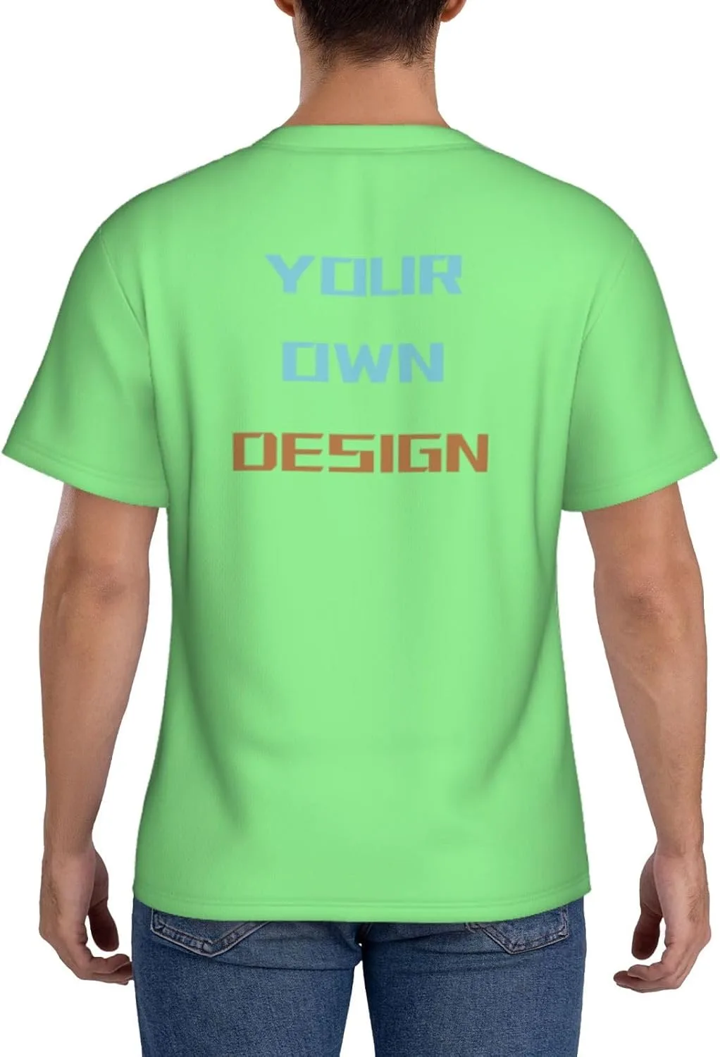 Футболка Custom с принтом на 4 сторонах — фото 4