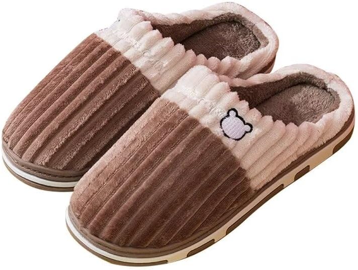 

Мягкие и удобные хлопковые тапочки Zonkacen для мужчин и женщин, для зимы, для дома, для гостей, для прогулок, Coffee