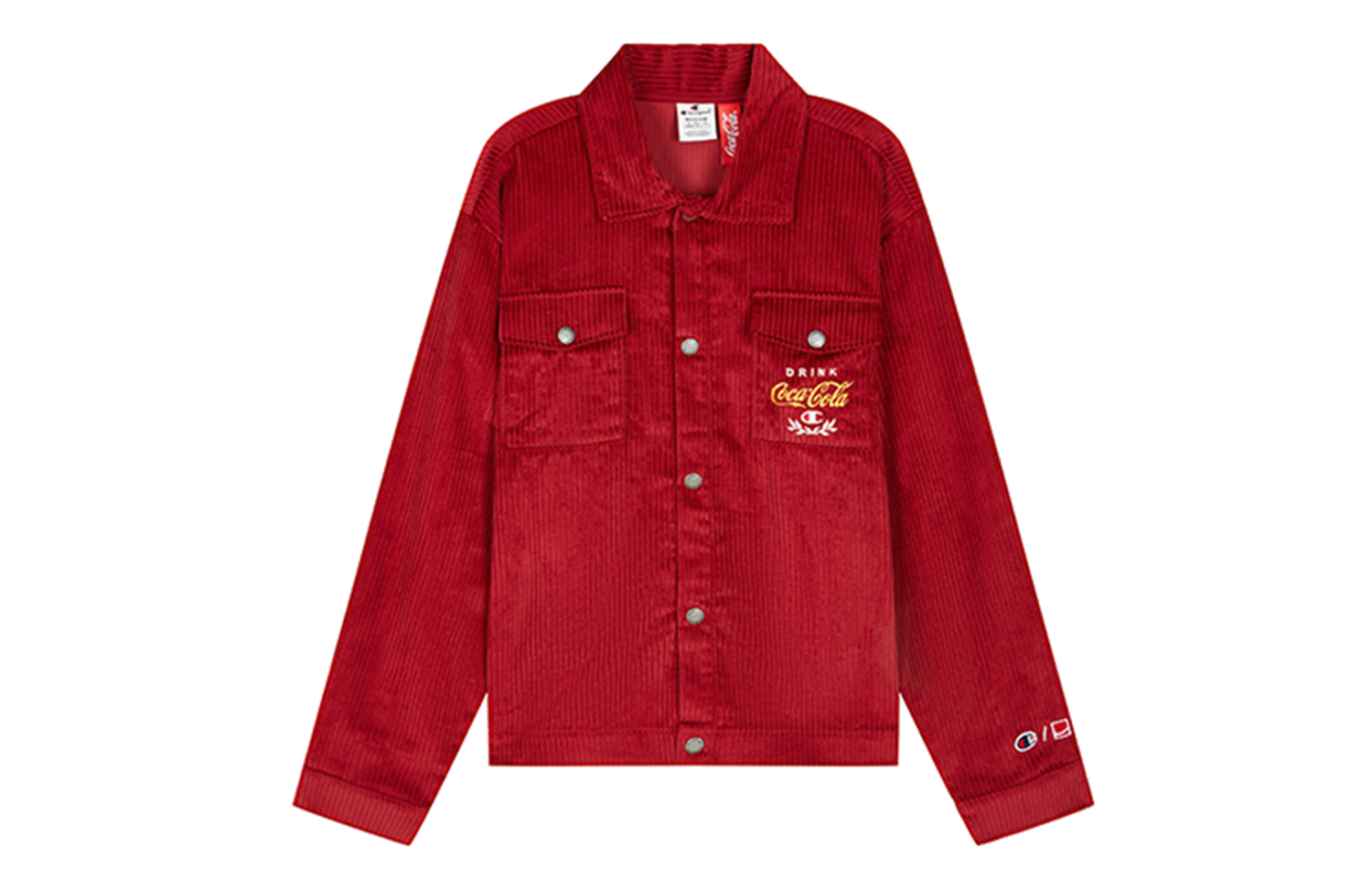 

Champion Куртка Coca-Cola, версия для США, унисекс, красная