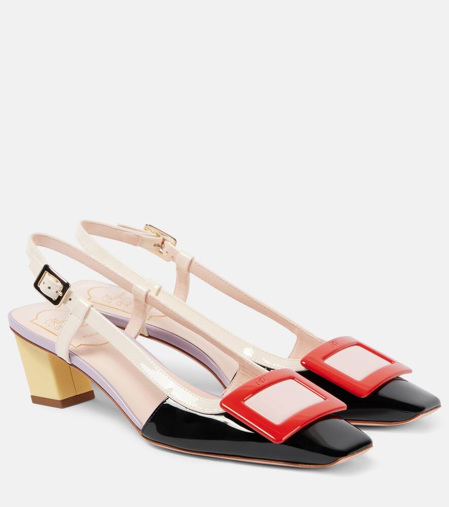 Босоножки Belle Vivier 45 на ремешке из кожи Roger Vivier, B999+M427+L028+G020+C019