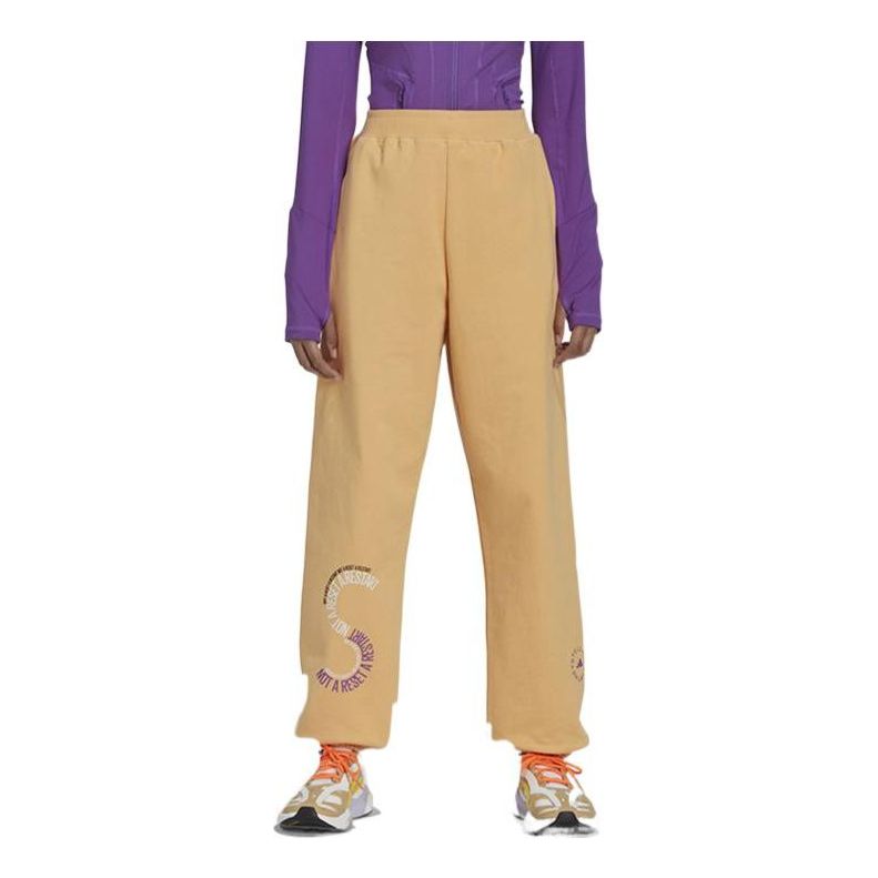 

Спортивные брюки adidas by Stella McCartney Sportswear French Terry Sweatpants 'Faded Pulse Amber', желто-коричневый