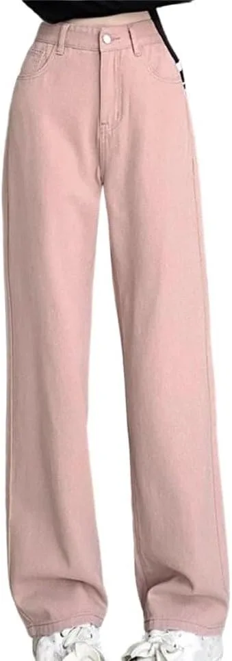 

Женские джинсы Vintage High Waist Wide Leg с застежкой-молнией