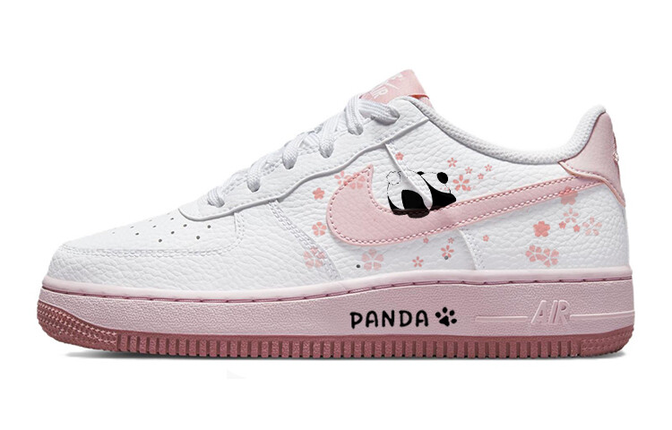 

Кроссовки Nike Air Force 1 Skateboard Shoes Women's Low-Top White Pink, Розовый, Кроссовки Nike Air Force 1 Skateboard Shoes Women's Low-Top White Pink