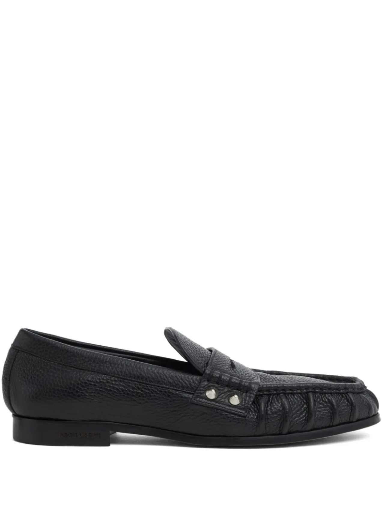 

DSQUARED2 кожаные лоферы, черный