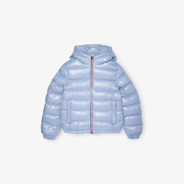 

Новая утеплённая куртка с капюшоном New Aubert для детей 4-14 лет Moncler, синий