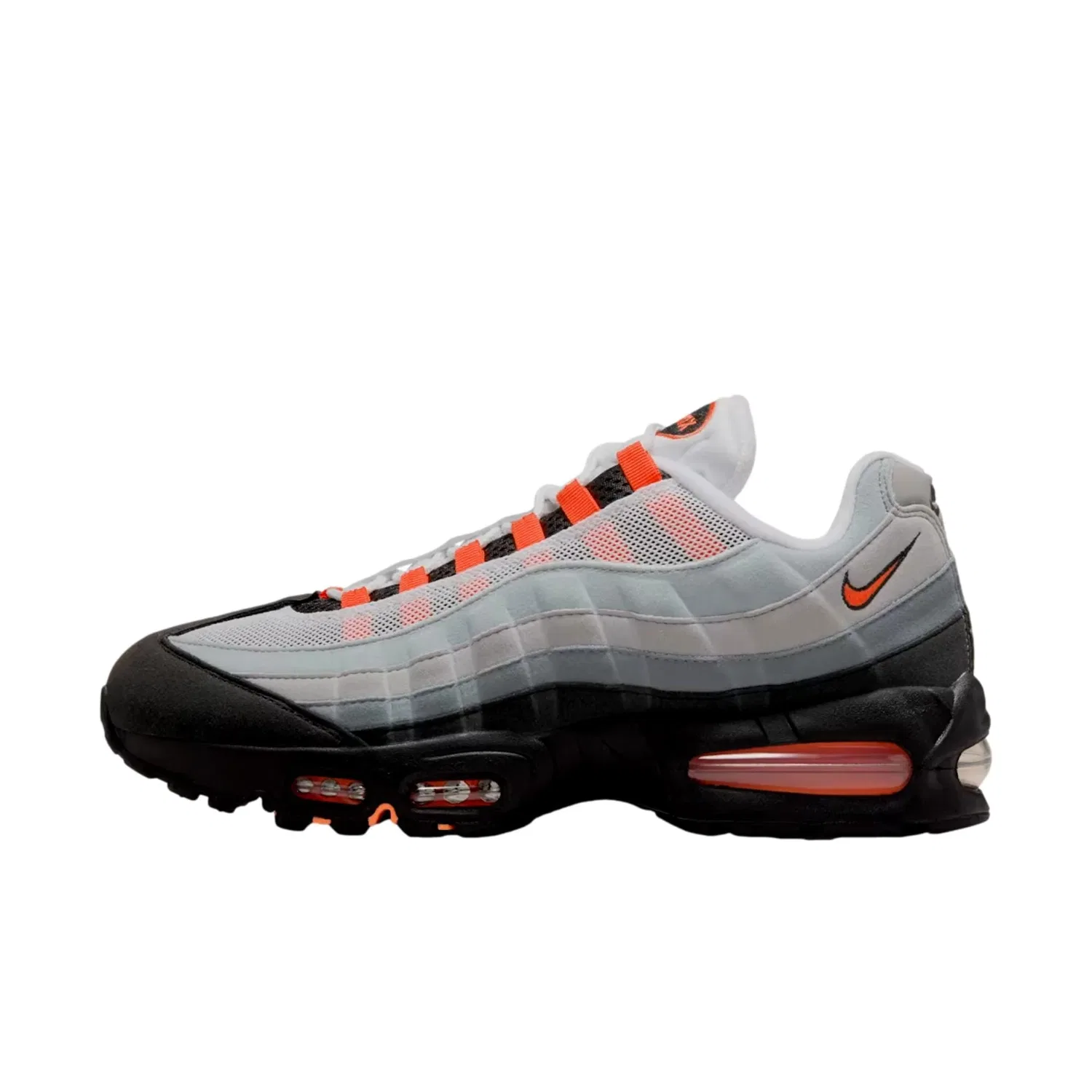 Мужские кроссовки Nike Air Max 95 OG белые/яркий мандарин HM4740-101