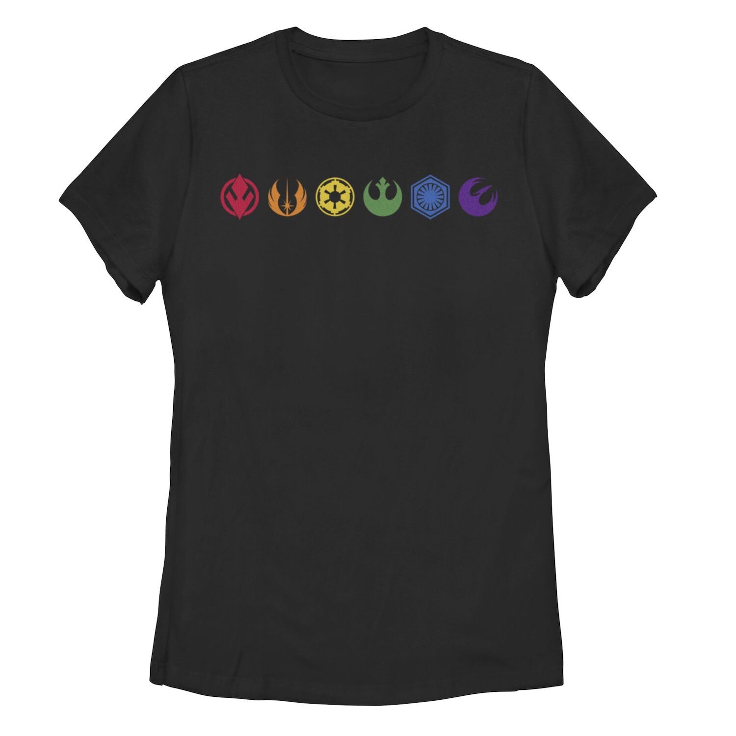 

Футболка Junior's Star Wars Rainbow Icons Licensed Character