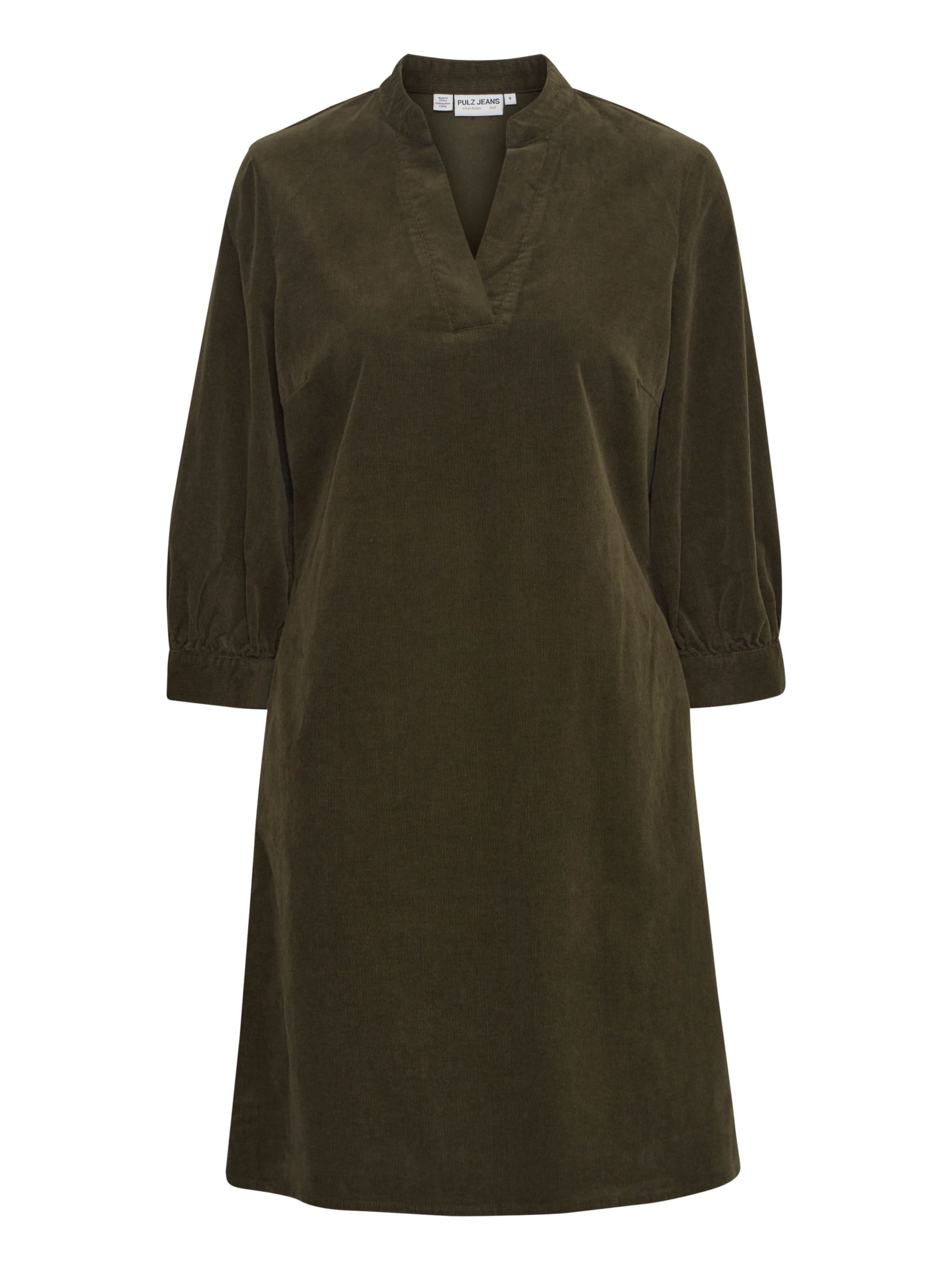 

PULZ Jeans Платье 'Sally' в зеленом цвете