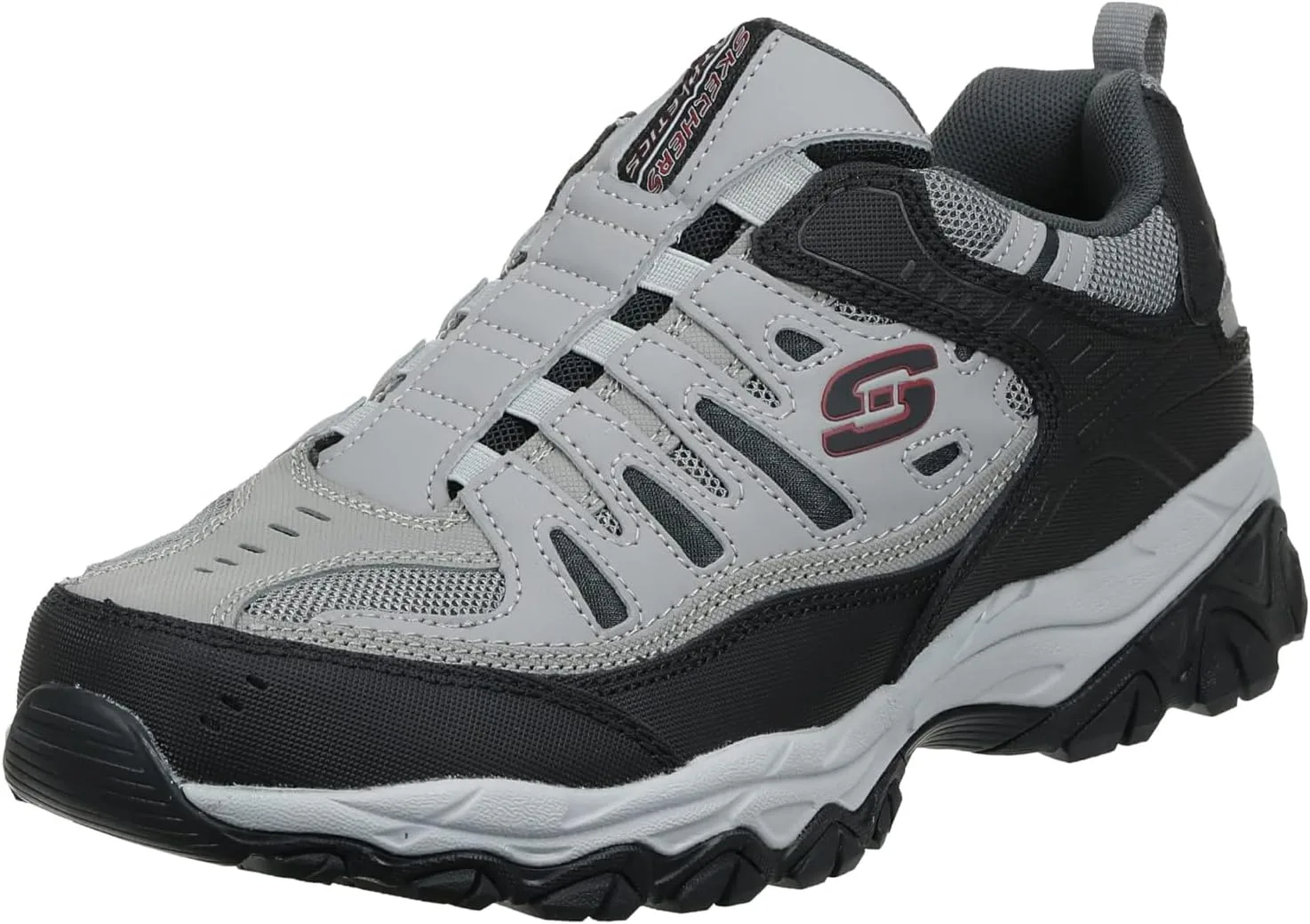 Мужские лоферы Skechers Afterburn, черный/серый