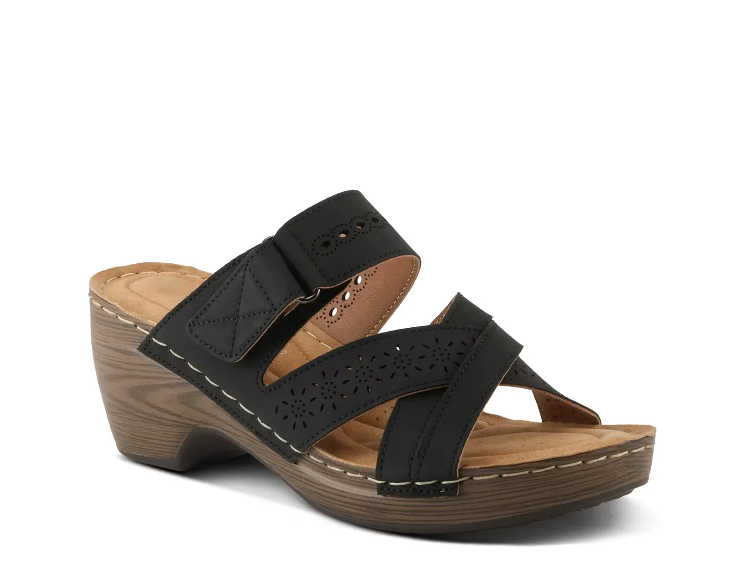 Auratay Wedge Слипоны Patrizia, Black