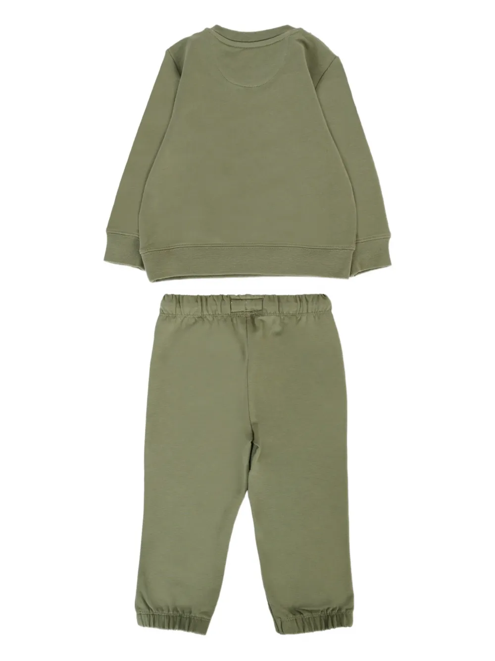 Спортивный костюм с логотипом Calvin Klein Kids, зеленый — фото 2