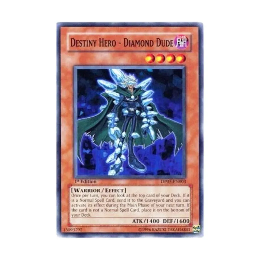 

CCG Герой Судьбы — Алмазный Чувак (Обычный), Yu-Gi-Oh - Duelist Pack - Aster Phoenix - Singles