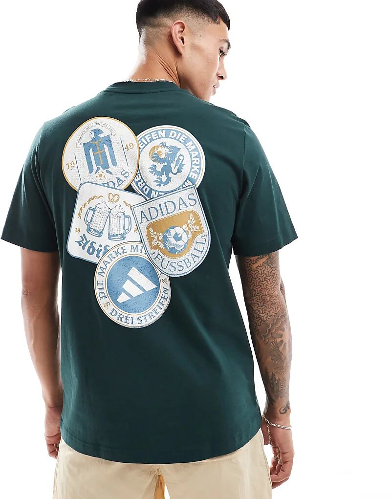 

Футболка adidas Football с графикой черного цвета adidas performance