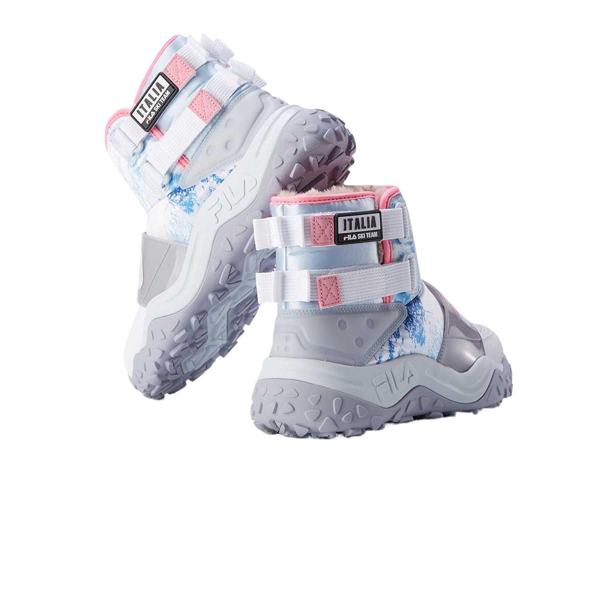 FILA KIDS Скользоустойчивые высокие детские ботинки Blue Kids' — фото 3