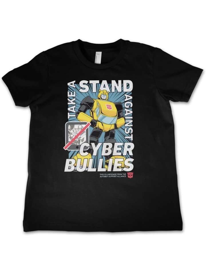 

Футболка Take A Stand Against Cyber Bullies Kids черного цвета Transformers, Черный, Футболка Take A Stand Against Cyber Bullies Kids черного цвета Transformers