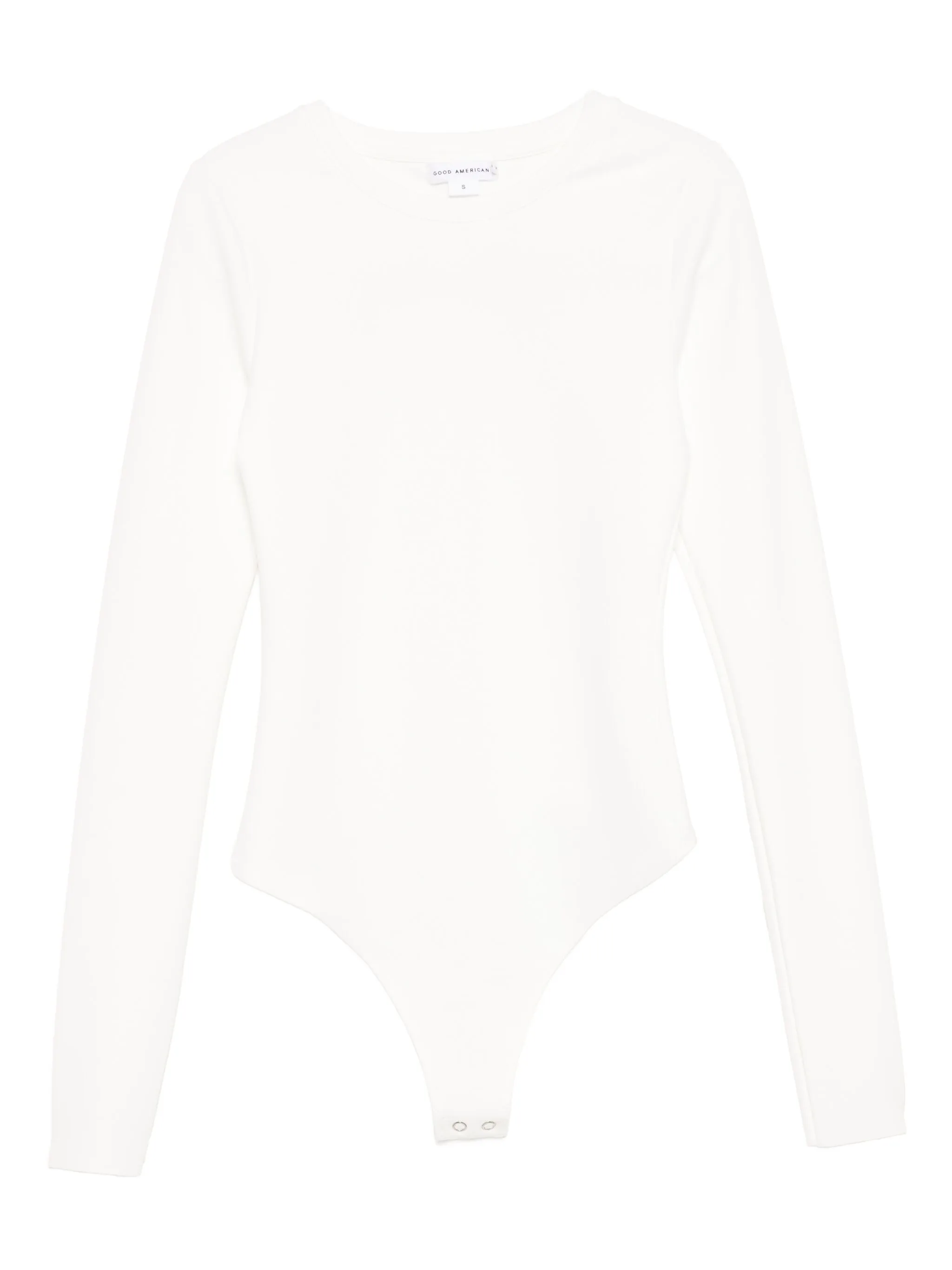 

Блузка с круглым вырезом Good American, белый