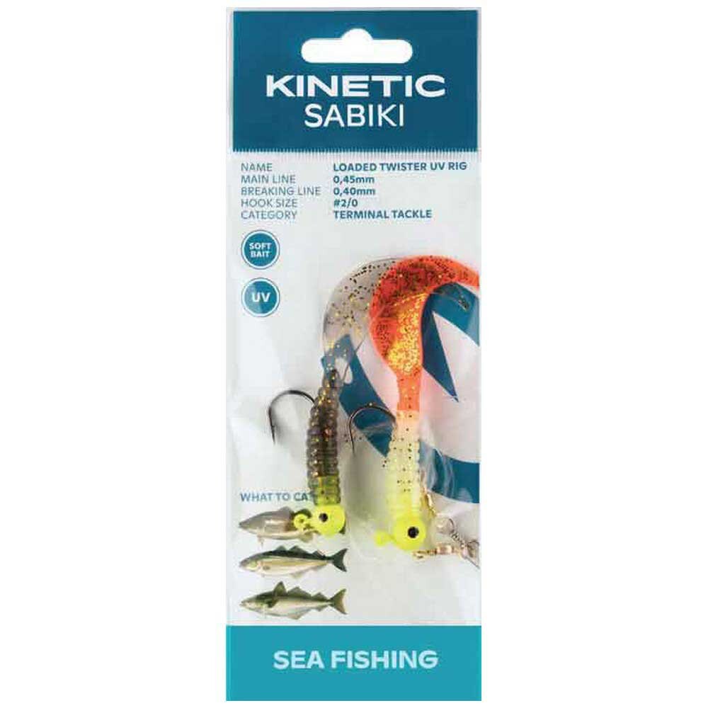 

Оснастки Kinetic Sabiki Loaded Twister UV, серебряный