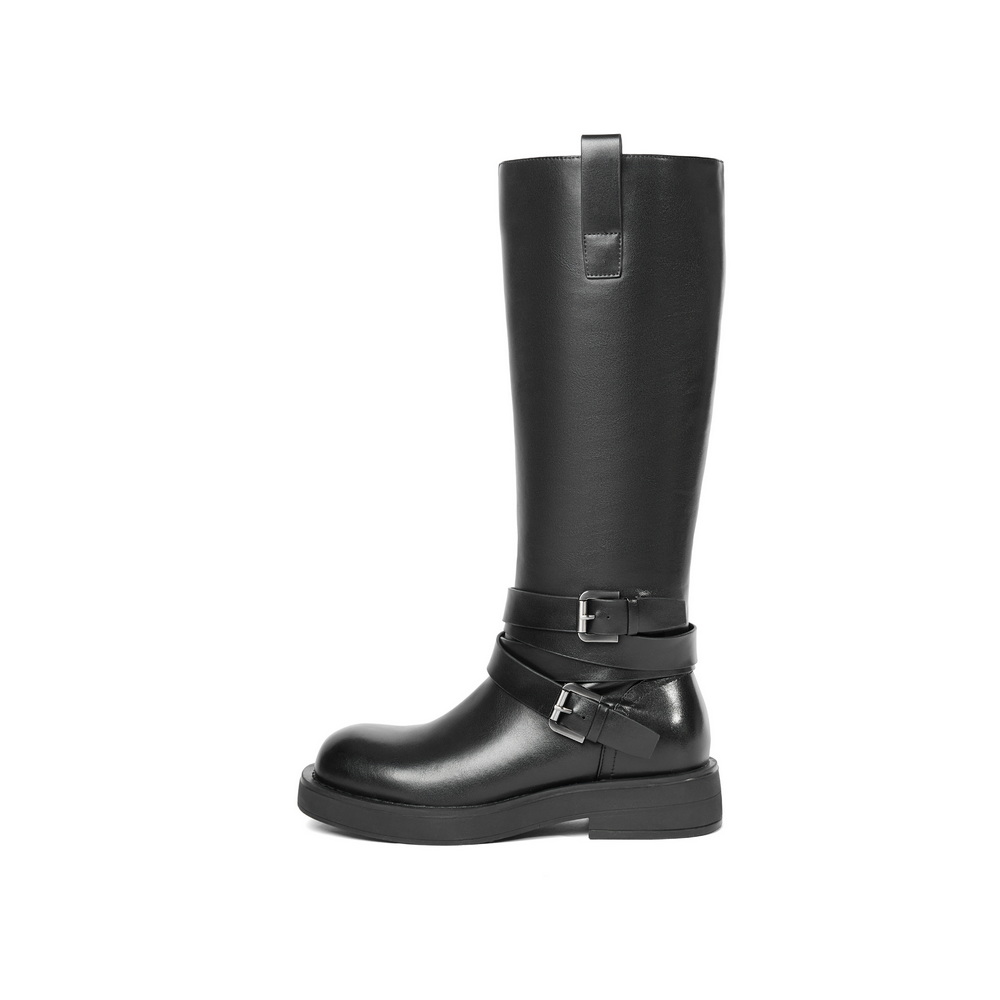 Сапоги женские 3,5 см BELLE, Black