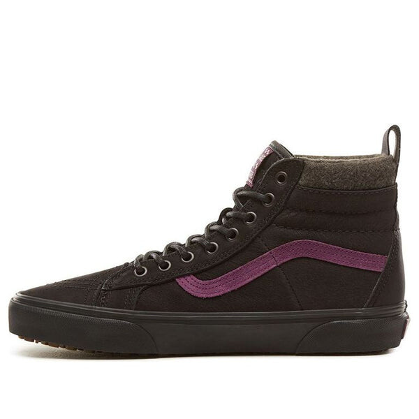

Кроссовки the north face x sk8-hi 46 mte dx 'black purple' Vans, черный