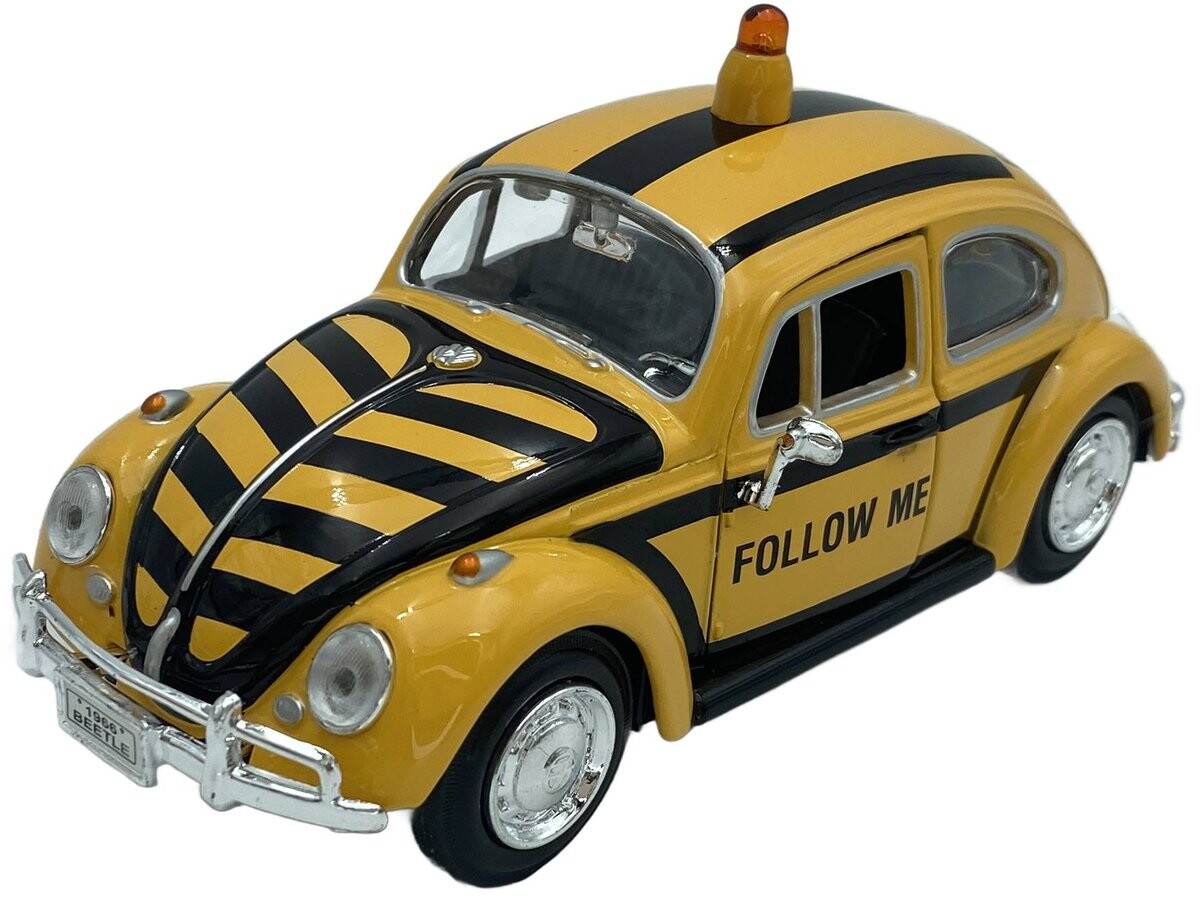 

VW Beetle Käfer Airport Follow Me1966, модель 1:24 Motormax 79590