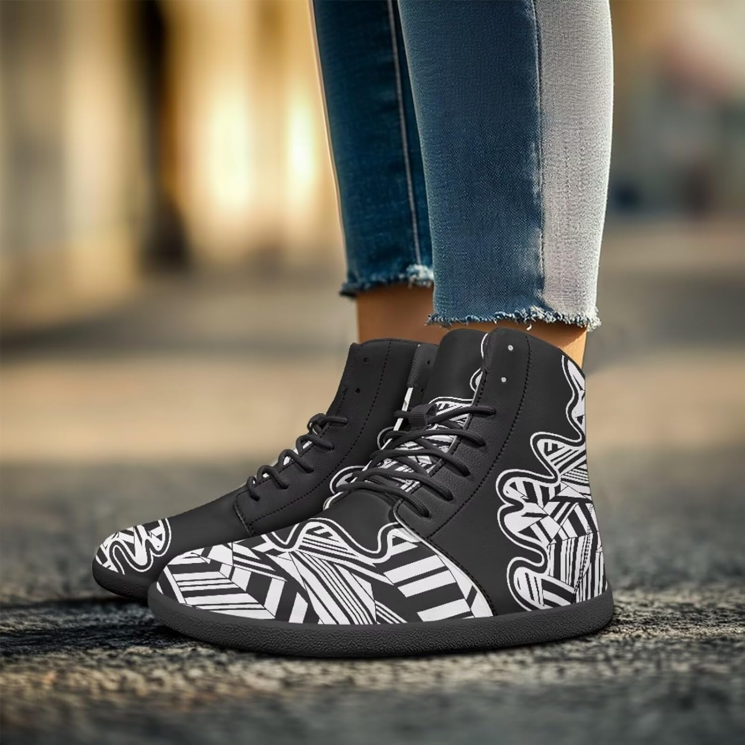 Кроссовки Binienty Fashion Barefoot Flat для мужчин и женщин, белый — фото 3