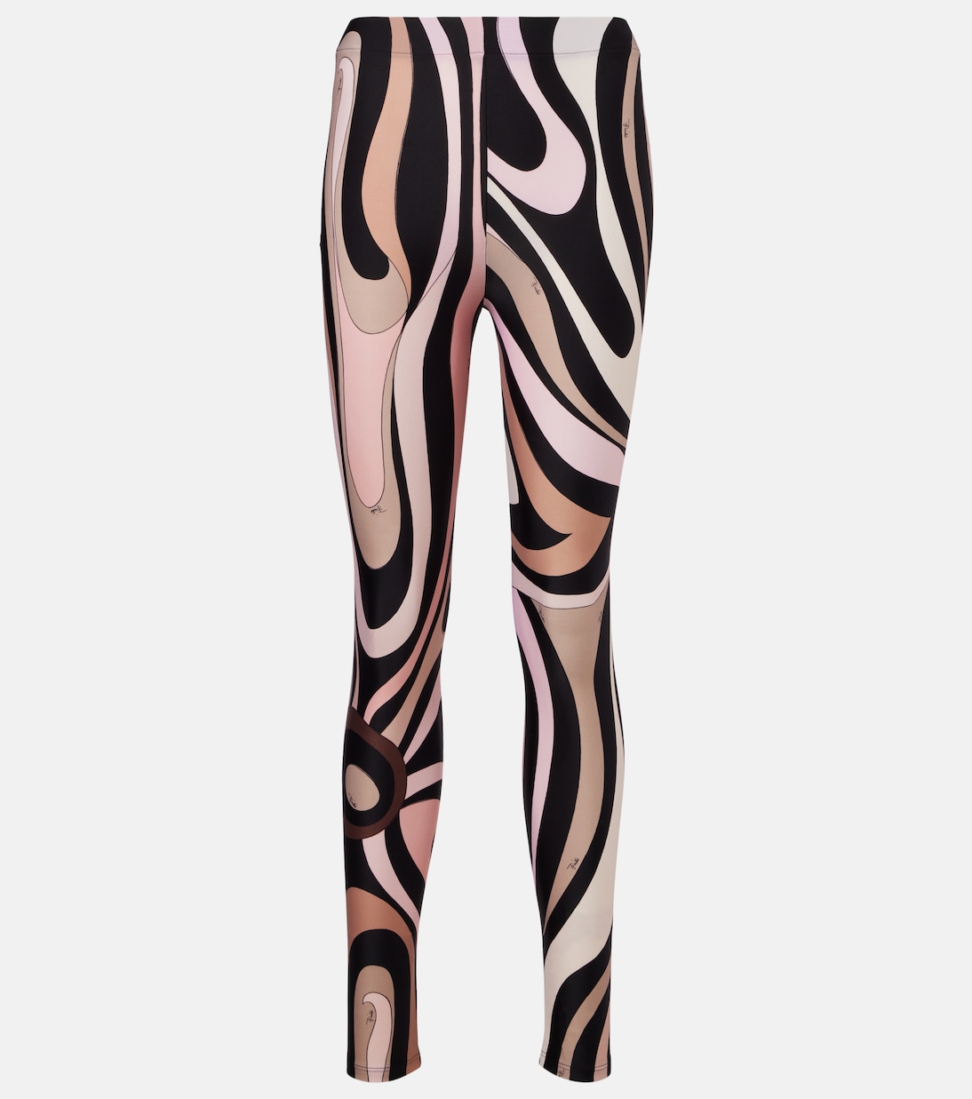 

Принтованные леггинсы Pucci, Nero/Pink