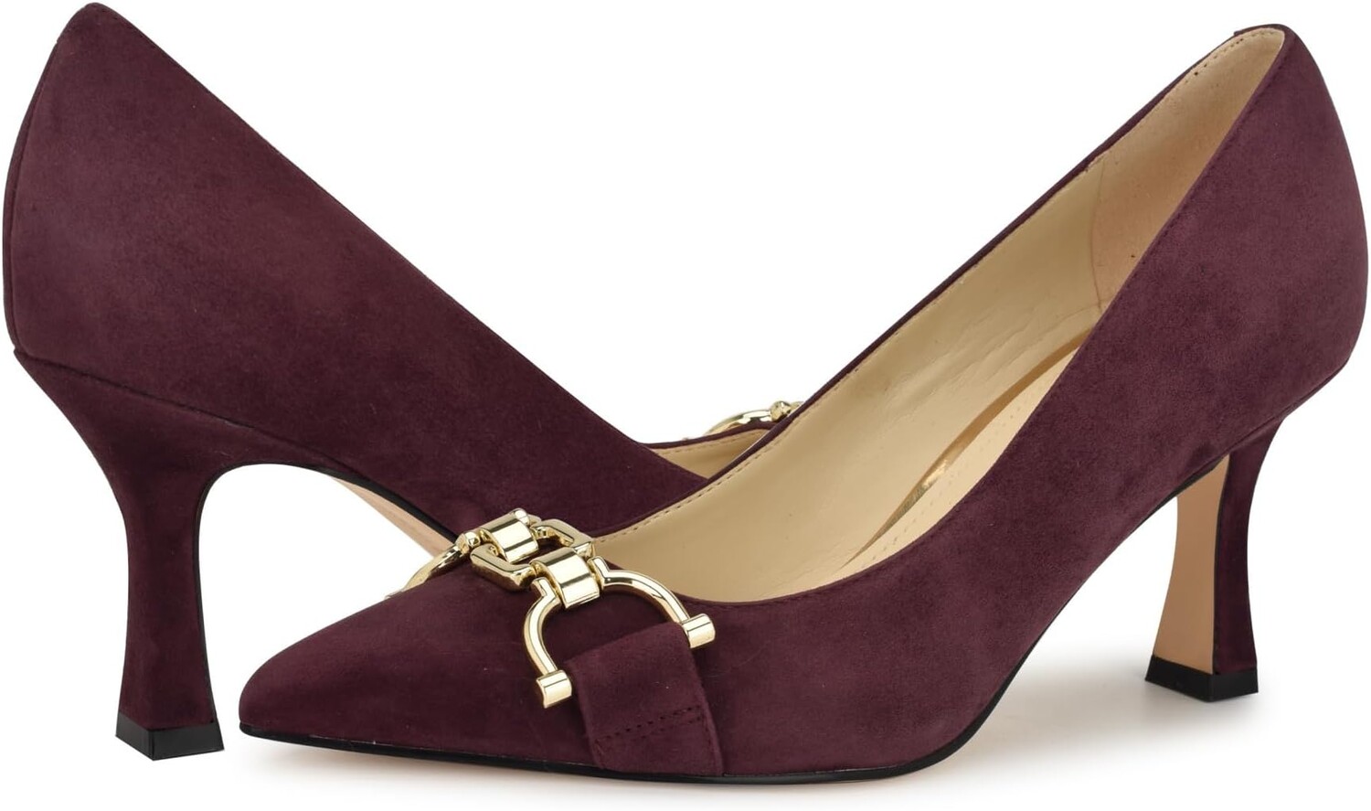 

Туфли Nine West Jella, цвет Burgundy Suede