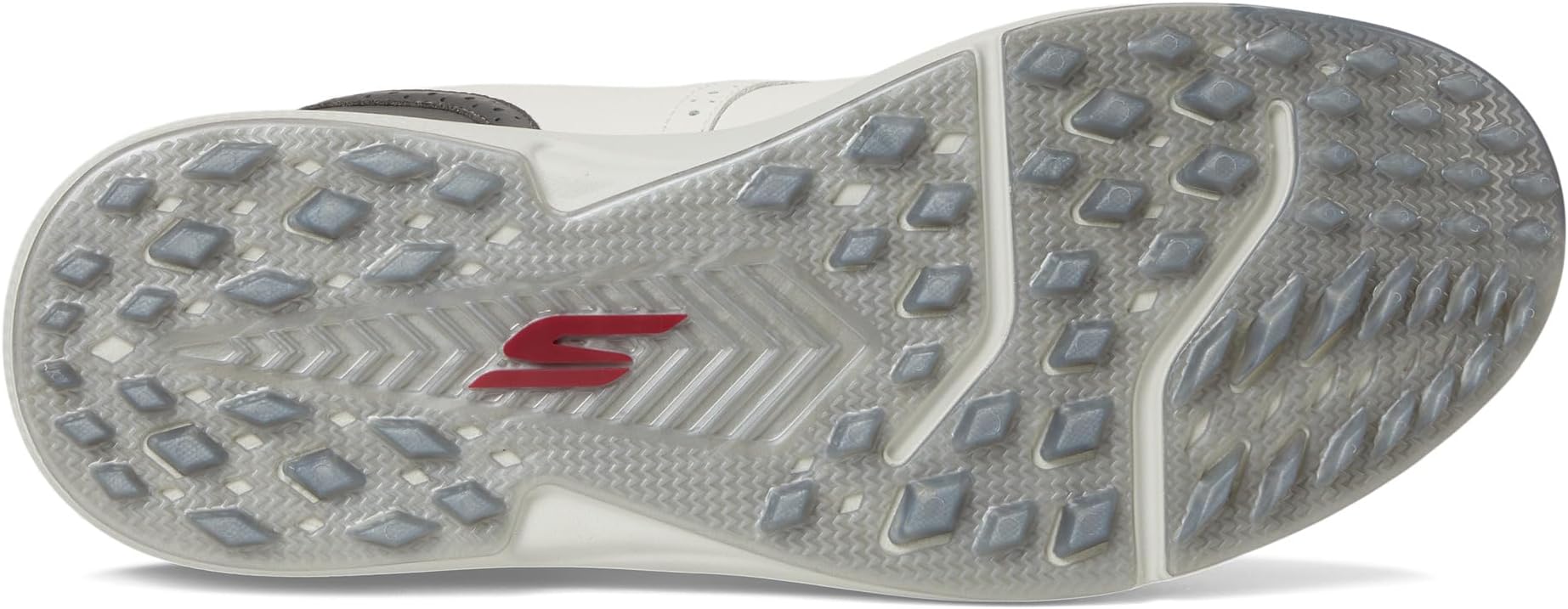 Кроссовки Skechers GO GOLF Prestige Slip-In ArchFit Spikeless Golf Shoe, цвет Natural/Gray — фото 3