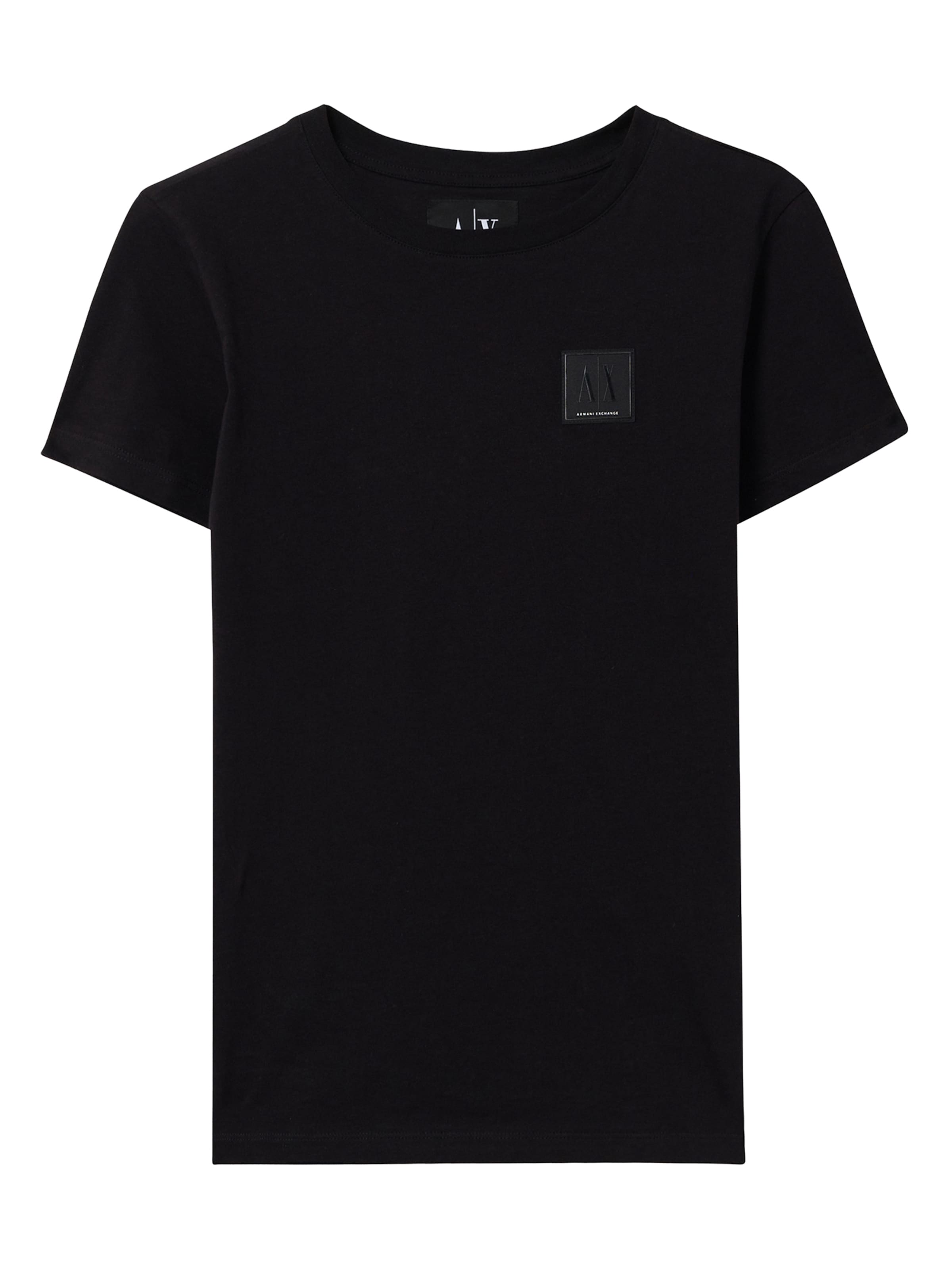 

ARMANI EXCHANGE Футболка в черном цвете