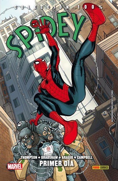 

Reedición 100% marvel hc spidey 1. primer día (PANINI ESPAÑA S.A.)