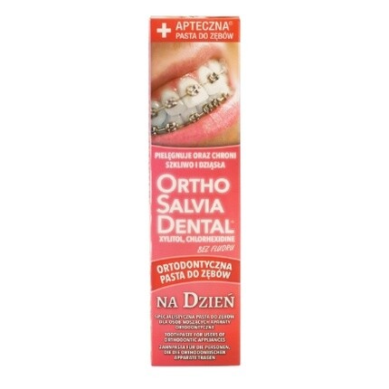 

Зубная паста Premium Daily Dental Care - 75 мл - Усовершенствованная формула для оптимального здоровья полости рта Ortho Salvia