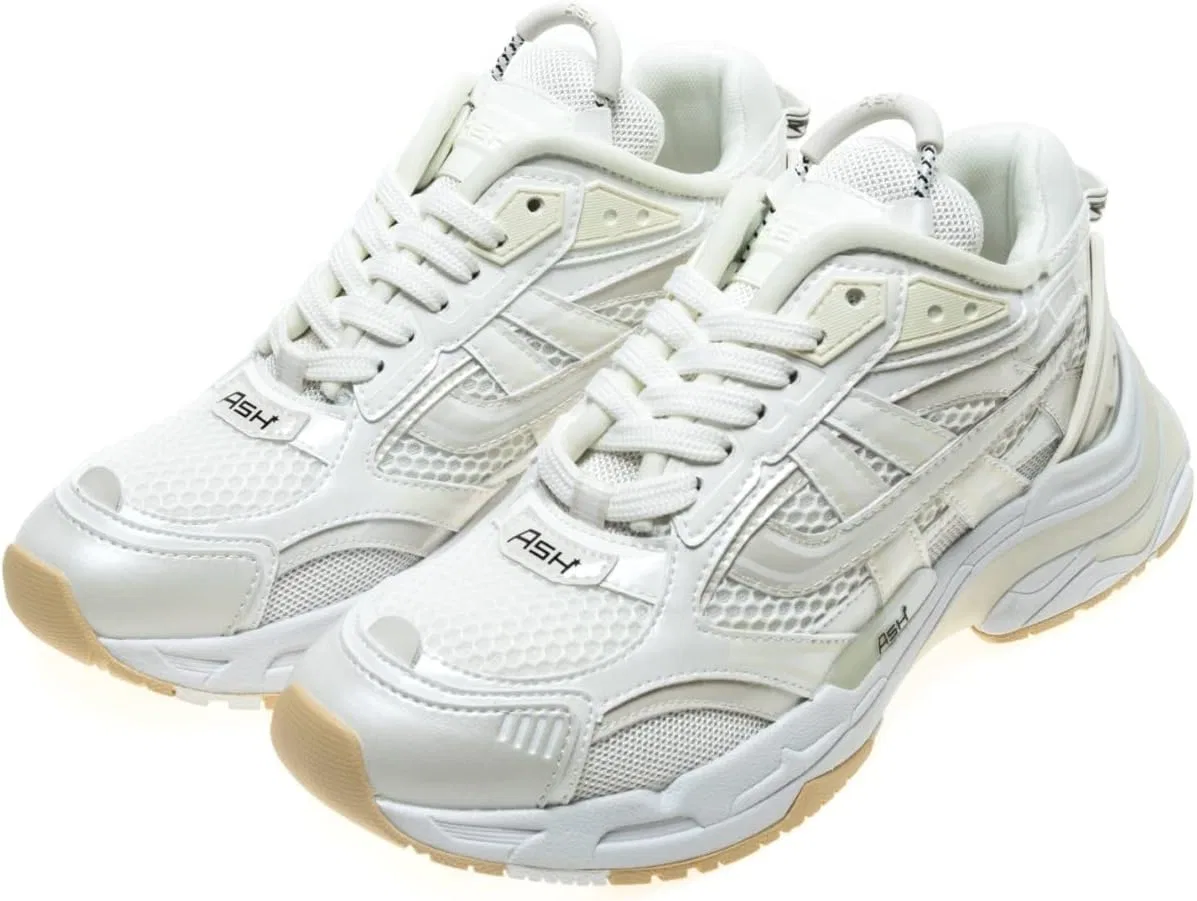 Кроссовки ASH Race trainers, White — фото 3