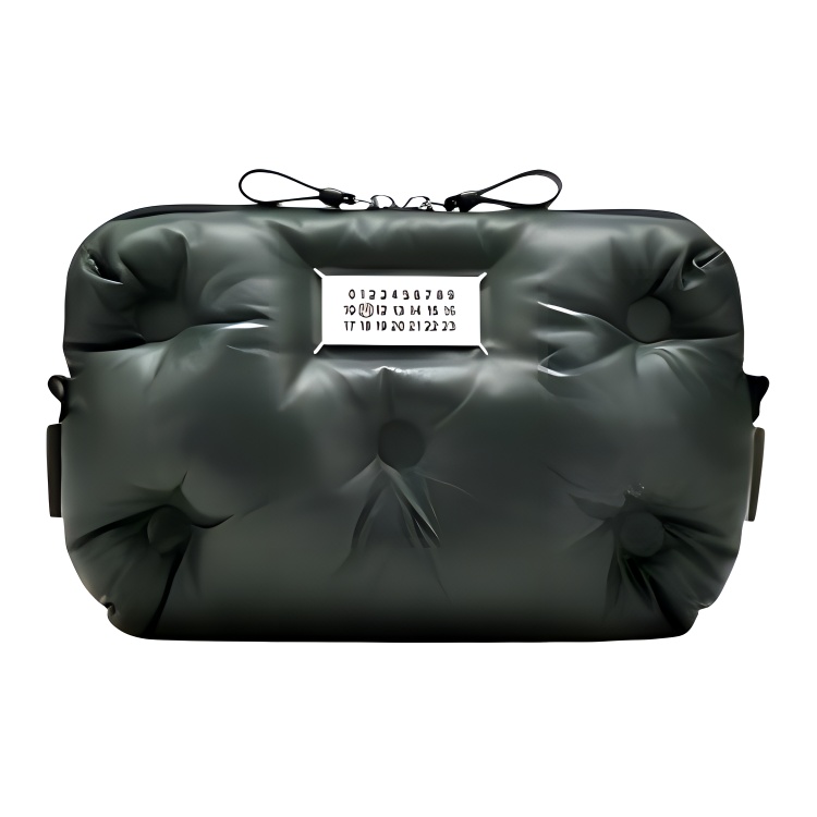 

Maison Margiela Кожаная сумка Cloud, сумка Pillow, сумка Crossbody, сумка Shoulder унисекс Green