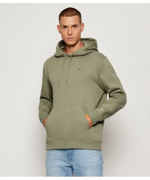 

Толстовка Regular fit Tommy Jeans, зеленый