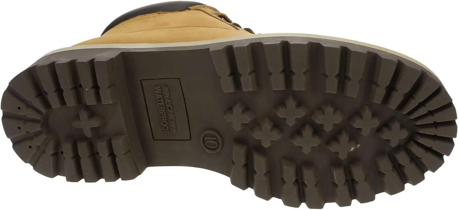 Мужские ботинки Skechers Sergeants ThaxterChukka, пшеничный — фото 3