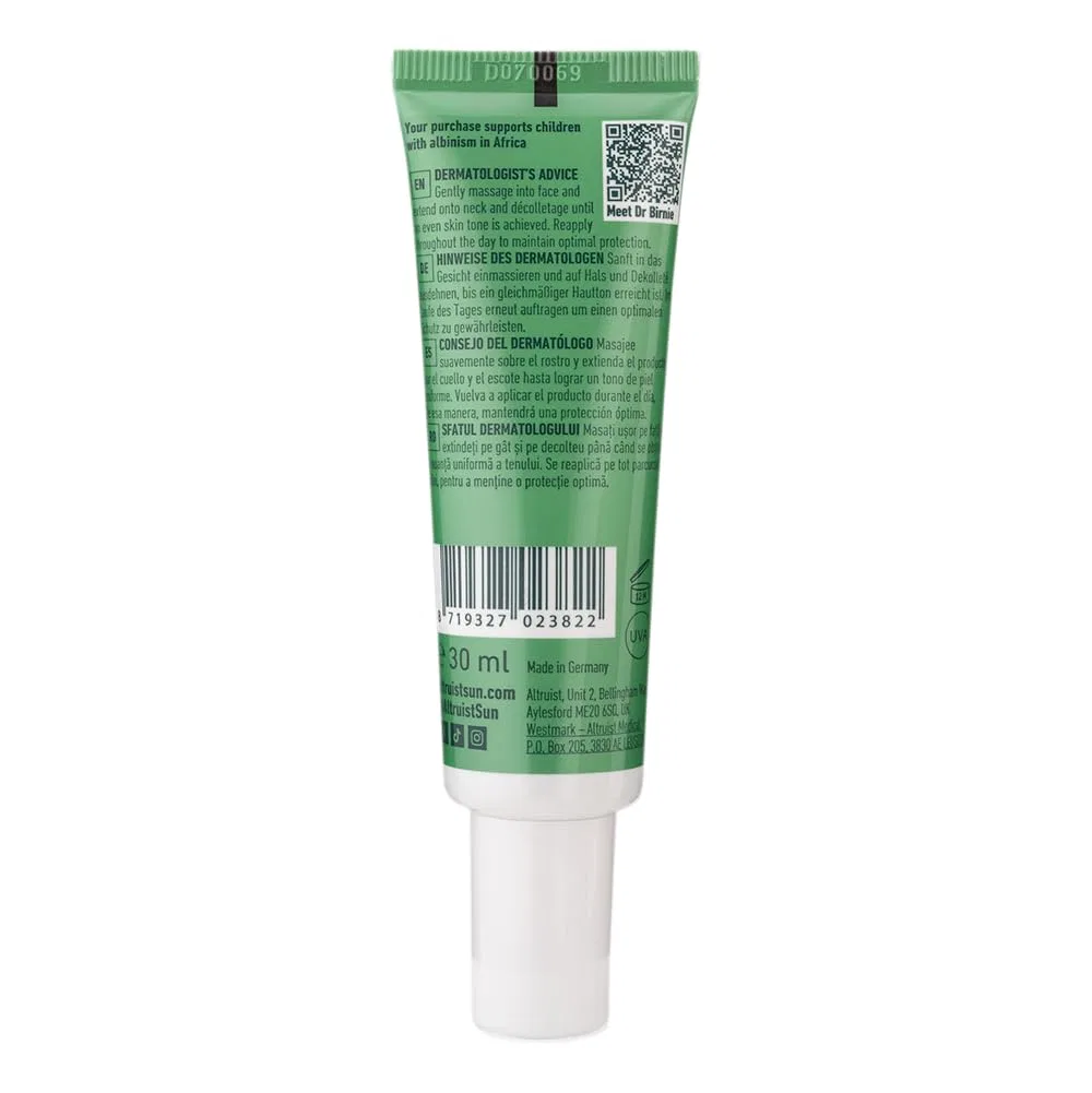Солнцезащитный крем Altruist SPF 50 с тонирующим эффектом Altruist — фото 2