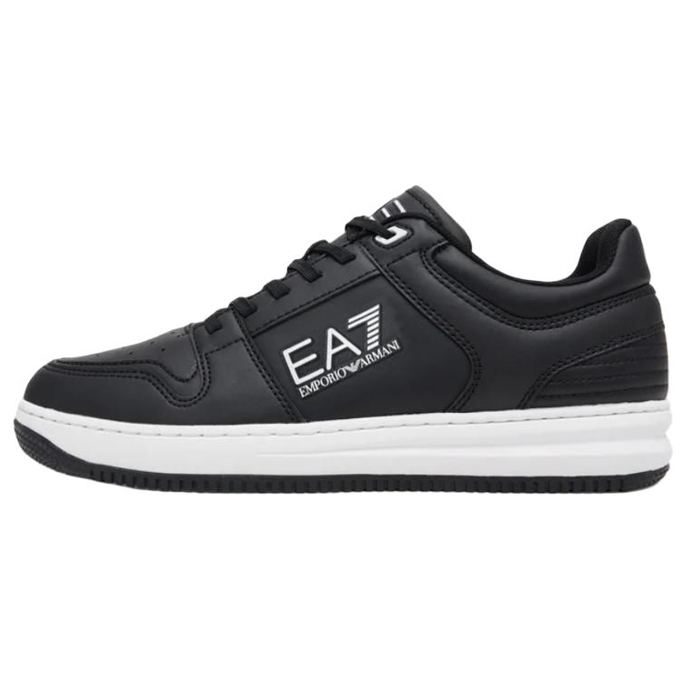 

EMPORIO ARMANI Низкие кроссовки для скейтбординга EA7, черные, мужские