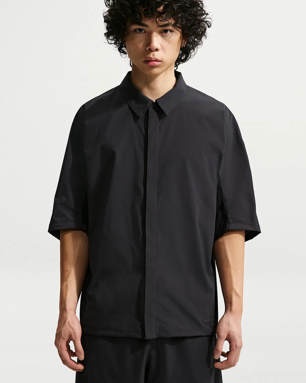 Мужская футболка Dri-FIT с коротким рукавом Nike Tech Helios, Black/Black/Black