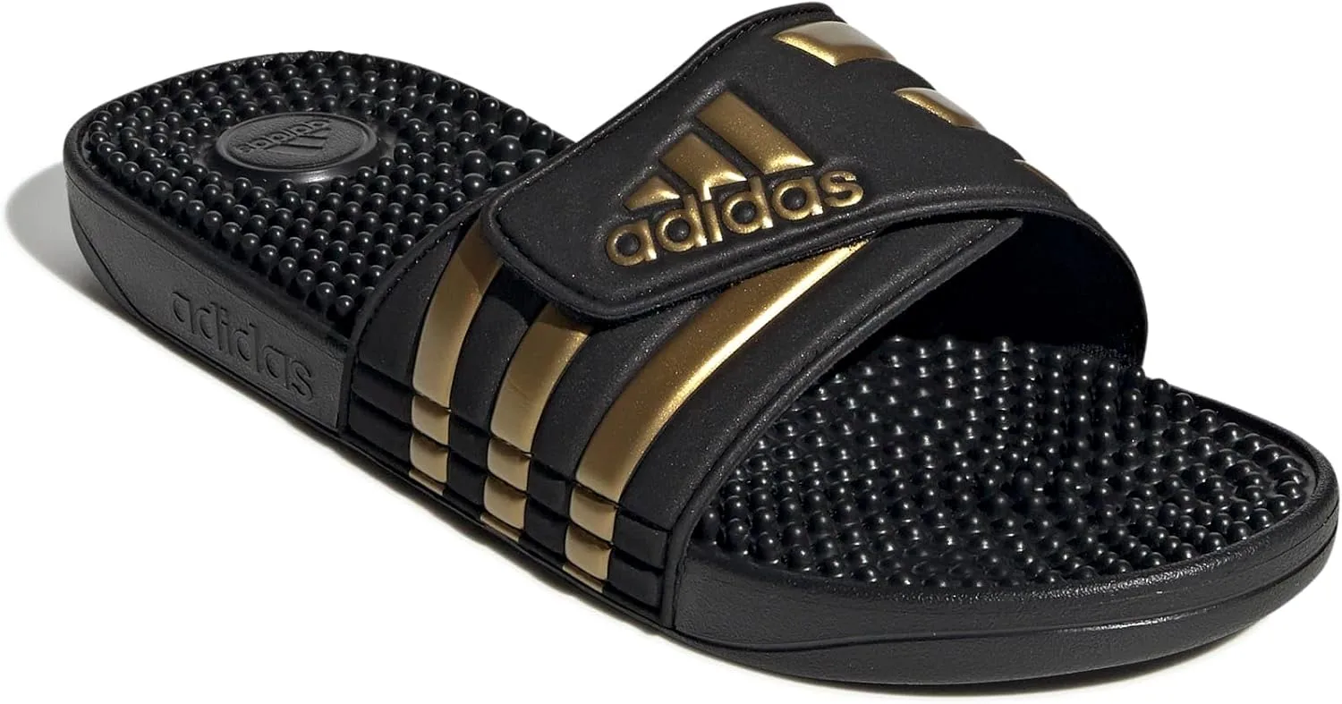 Шлепанцы Adidas Adissage, черный/черный — фото 3